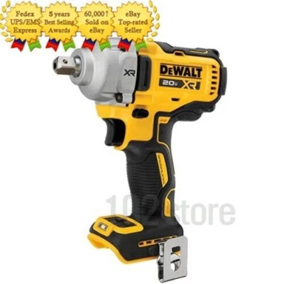 Dewalt DCF892N 20V MAX 1/2" Cordless Brushless Torque Impact Wrench (Body Only) - Image 1 of 4