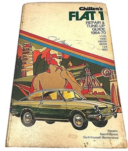 Vintage Chilton's Fiat 1964-70 Repair and Tune-Up Guide Chilton 4th Print 1973 - Picture 1 of 7