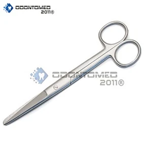 Operating Dissecting Surgical Scissors 4.5" Straight Sharp Blunt Blades - Picture 1 of 3