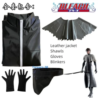Anime Bleach Mil Años Guerra de Sangre Aizen Sousuke Disfraz Juegos con disfraces Halloween Pro Foto 1 de 4