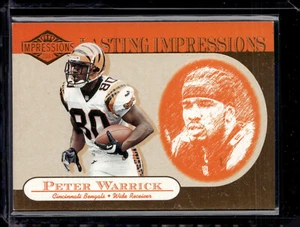 2001 Pacific Impressions #2 Peter Warrick Lasting Impressions Bengals NR-MINT - Picture 1 of 2