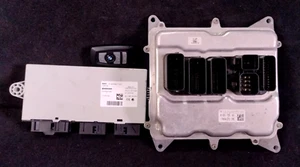 BMW 520i F10 N20 ENGINE CONTROL UNIT ECU SET DME 8631725 - Picture 1 of 14