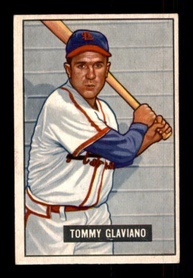 1951 Bowman #301 Tommy Glaviano EX-MT - Image 1 of 2