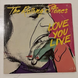 Rolling Stones Love You Live 1977 Gatefold COC-2-9001 1st Monarch Press VG+/VG+ - Picture 1 of 12