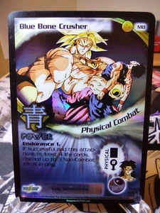 DBZ CCG DRAGON BALL Z GT BLUE BONE CRUSHER M8 PROMO BROLY 2ND COMING NEAR MINT - Picture 1 of 2