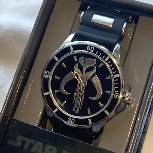 Men’s Mandalorian Star Wars Warriors of Mandalore Bullet Band Boba Fett Watch - Picture 1 of 4
