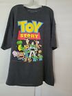 Toy Story Disney Pixar T Shirt Adult 3Xl Gray Buzz Lightyear Woody & Gang