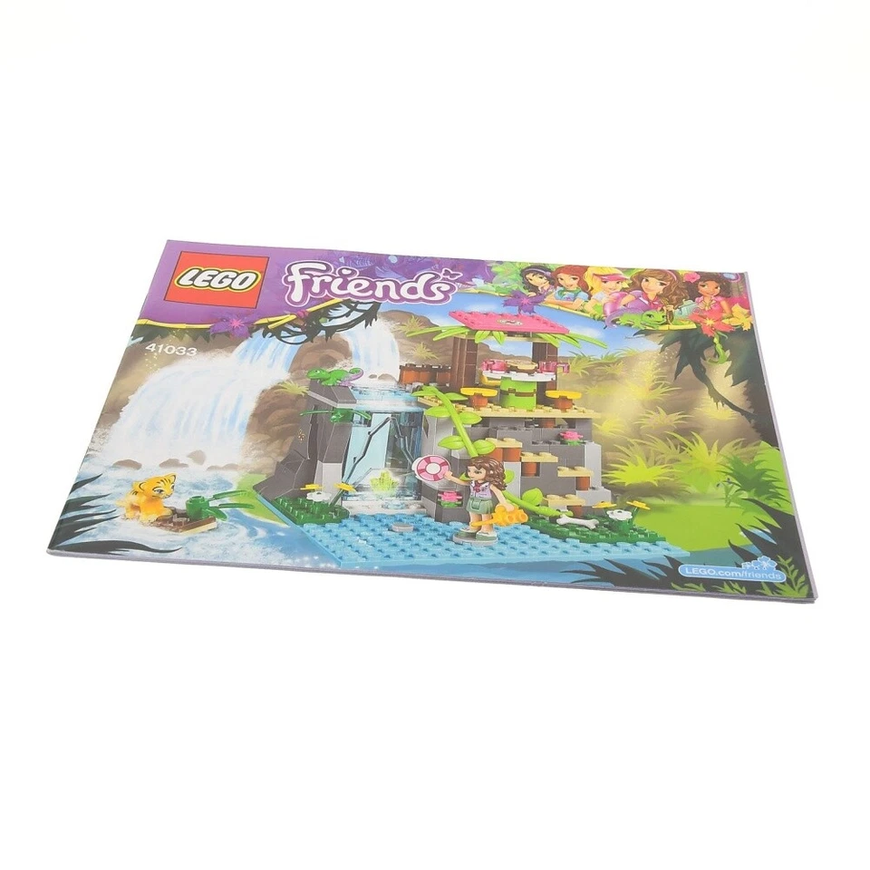 1x Lego Building Instructions Friends Jungle Waterfall 41033 - Image 1 of 1