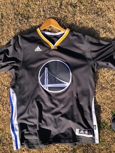 Golden State Warriors Jersey Short Sleeve BLANK MENS LARGE 2016 The City Steph - Picture 1 of 9