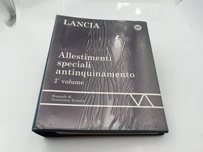 Manuale officina Lancia allestimenti antinquinamento Delta HF Integrale Thema 16 - Immagine 1 di 4