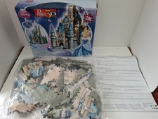 MB Disney Princess Puzz3D - Cinderella 200 Piece (With Instructions)
