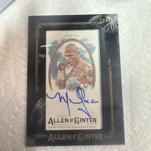 Auto Topps Allen Ginter Miguel Cotto 2017 #22/25 - Imagen 1 de 4