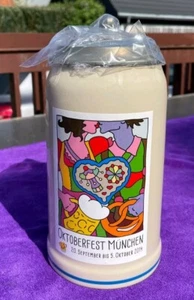 Oktoberfest Krug, Sammlerkrug mit Zinndeckel 2014 - Bild 1 von 2