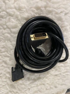DVI Cable 15 Feet DVI-D Male to Male Monitor Cord for PC Projector LCD Display - Afbeelding 1 van 1