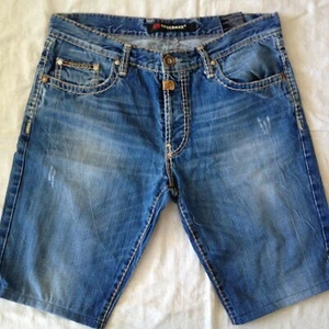 CIPO & BAXX  MEN'S DENIM BERMUDA SHORTS SZ 36'' RARE  - Picture 1 of 10