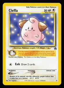 Cleffa 31 WOTC Black Star Promo Pokémon Card - Picture 1 of 2