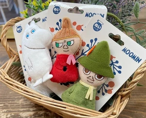 Sekiguchi Moomin Little My Plush Badge Keychain Cute Bag Charm 3 sets - Picture 1 of 4