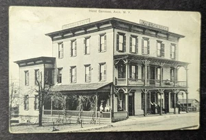 *** VINTAGE 1913 HOTEL GENESEE AVON, N. Y. PHOTO POST CARD*** - Picture 1 of 2
