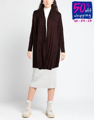 RRP€148 KAOS Lightweight Jacket IT40 US4 UK8 S Lame Effect Made in Italy - Image 1 of 4