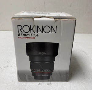 Rokinon 85mm F1.4 Sony E-Mount Full Frame Manual Lens For Parts *READ - Picture 1 of 4