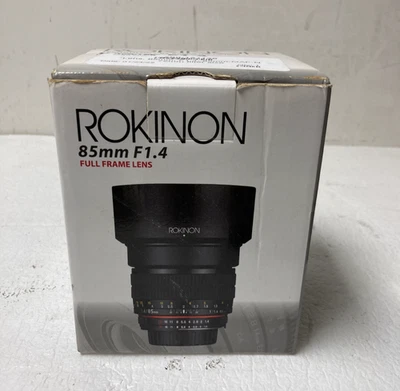 Rokinon 85mm F1.4 Sony E-Mount Full Frame Manual Lens For Parts *READ - Image 1 of 4