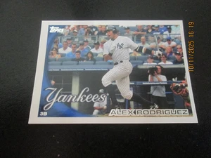 ALEX RODRIGUEZ YANKEES 2010 TOPPS BASEBALL CARD #400 - Foto 1 di 2
