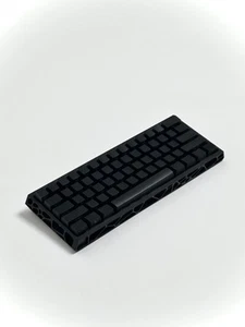 Custom Wooting 60HE Allblack Themed Keyboard - Picture 1 of 4