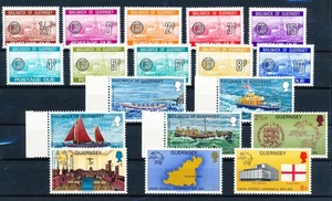 LS64135 Guernsey UPU anniversary taxation stamps fine lot MNH - Picture 1 of 1