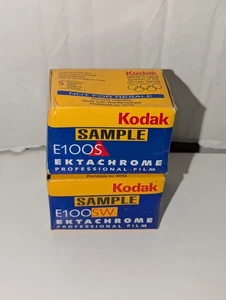 Kodak "Sample" Professional Ektachrome Transparency Film E100 Vs & E100S - selten - Bild 1 von 6