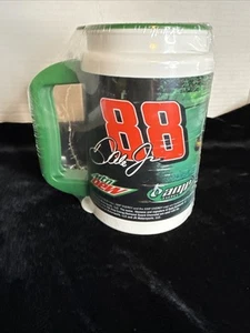 2009 Dale Earnhardt Jr #88 Mt. Dew AMP Plastic Travel Cup Mug w/ Lid. New Sealed - Picture 1 of 8