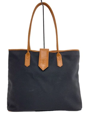 Yves Saint Laurent Black Nylon Logo Tote Bag  A4 Storage 33cm x 40cm x 8cm Used - Image 1 of 4