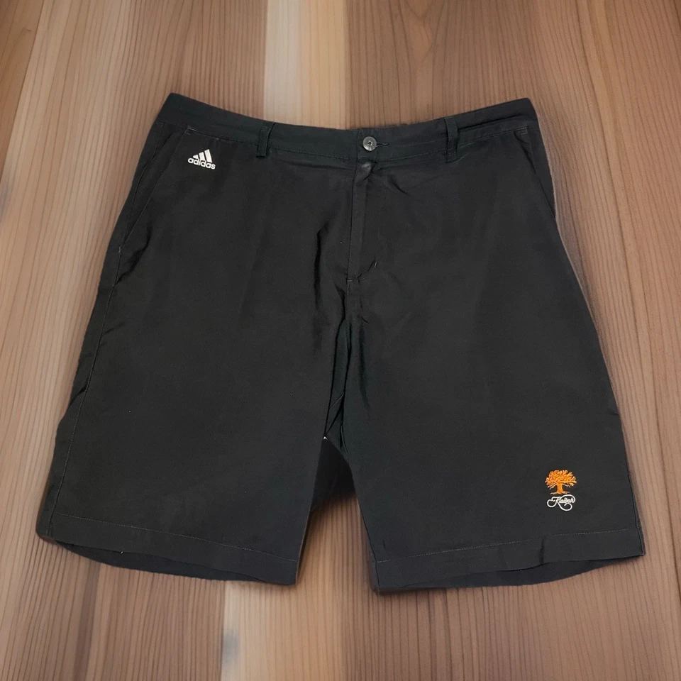 Pantalones Cortos de Golf Kiawah Island Ocean Course Para Hombre Talla 36 Negros Adidas Bordados Foto 1 de 4