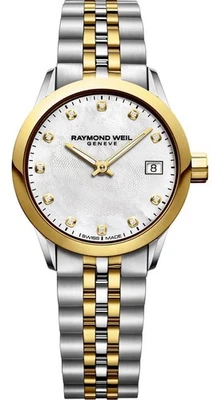 Raymond Weil Freelancer Ladies Two-Tone Bracelet Watch 5985-STP-97081 - Image 1 of 4
