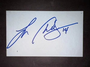 Logan Watkins, CUBS (2013 Debut) SIGNIERTE 3x5 Karteikarte (HS) - Bild 1 von 1