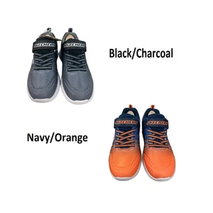 Skechers Boy's Lace Up with Adjustable Strap Sweet Slip On Sneaker - Picture 1 of 7