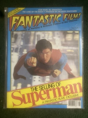 Fantastic Films No6 — журнал с плакатом — Супермен — апрель 1979 года — хорошее состояние - Изображение 1 из 3