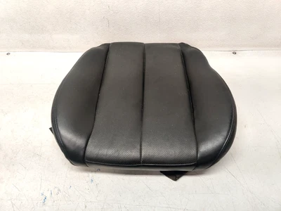 13-14 SUBARU OUTBACK FRONT RIGHT LOWER SEAT CUSHION BLACK LEATHER, OEM LOT3607 - Image 1 of 4