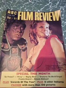 Vintage ABC Film Review Magazine APRIL 1971 Up Pompeii Percy 1 Million Years BC - Imagen 1 de 1