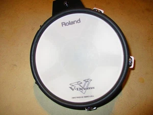 Roland PD-80R V-Pad 8" Dual Zone Mesh Drum Pad Dual Trigger - White (TESTED) - Picture 1 of 3