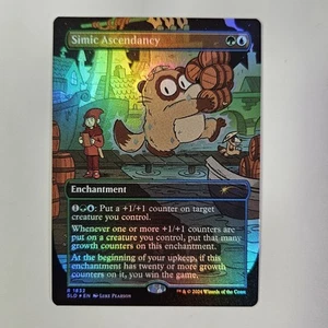 NM Rainbow Foil Simic Ascendancy Secret Lair 20 Ways To Win Deck Tanuki MTG - Picture 1 of 2