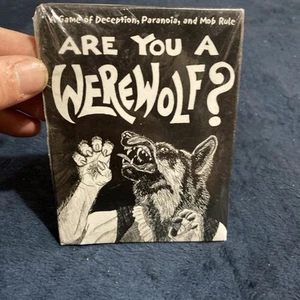 Are you a Werewolf OOP Looney Labs LOO-019 Rare Htf Card Game - Picture 1 of 6