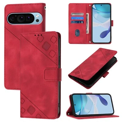 Funda de teléfono magnética billetera de cuero para Google Pixel 5 7 Pro 6A 8 Pro 9 Pro XL Foto 1 de 4