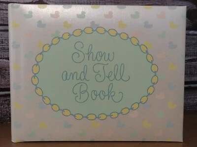 Álbum de fotos vintage de 1984 Hallmark Show And Tell Flip para bebé con capacidad para 20 fotos Foto 1 de 4