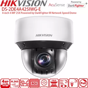 Hikvision 4MP 25X Zoom PTZ Telecamera DarkFighter Allarme Velocità Dome DS-2DE4A425IWG-E - Foto 1 di 6