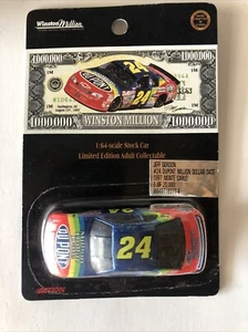 Vintage Jeff Gordon #24 Edizione Limitata 1997 Azione Winston Million Data Dupont 1:64 - Foto 1 di 4
