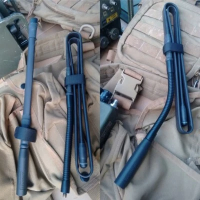 Juego de antenas de ganancia plegadas tácticas de radio TCA/PRC-152A VHF UHF banda completa 30-512 MHz Foto 1 de 4