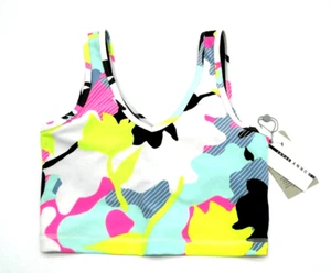 Sujetador deportivo DKNY SPORT camuflado floral multicolor XS - Imagen 1 de 3