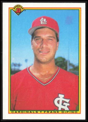 1990 Bowman #187 Frank DiPino St. Louis Cardinals Baseball Card - Image 1 of 2