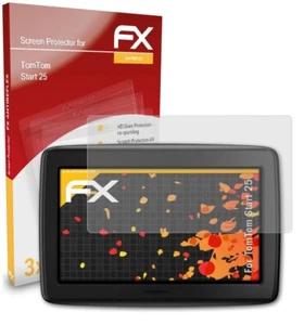 atFoliX 3x Lámina Protectora de Pantalla para TomTom Start 25 mate y antigolpes - Imagen 1 de 9