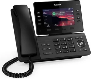 Gigaset Pro P825 Telefon stołowy IP S30853 LAN/FastEthernet NOWY ORYGINALNE OPAKOWANIE - Zdjęcie 1 z 3